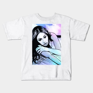 Beautiful girl Kids T-Shirt